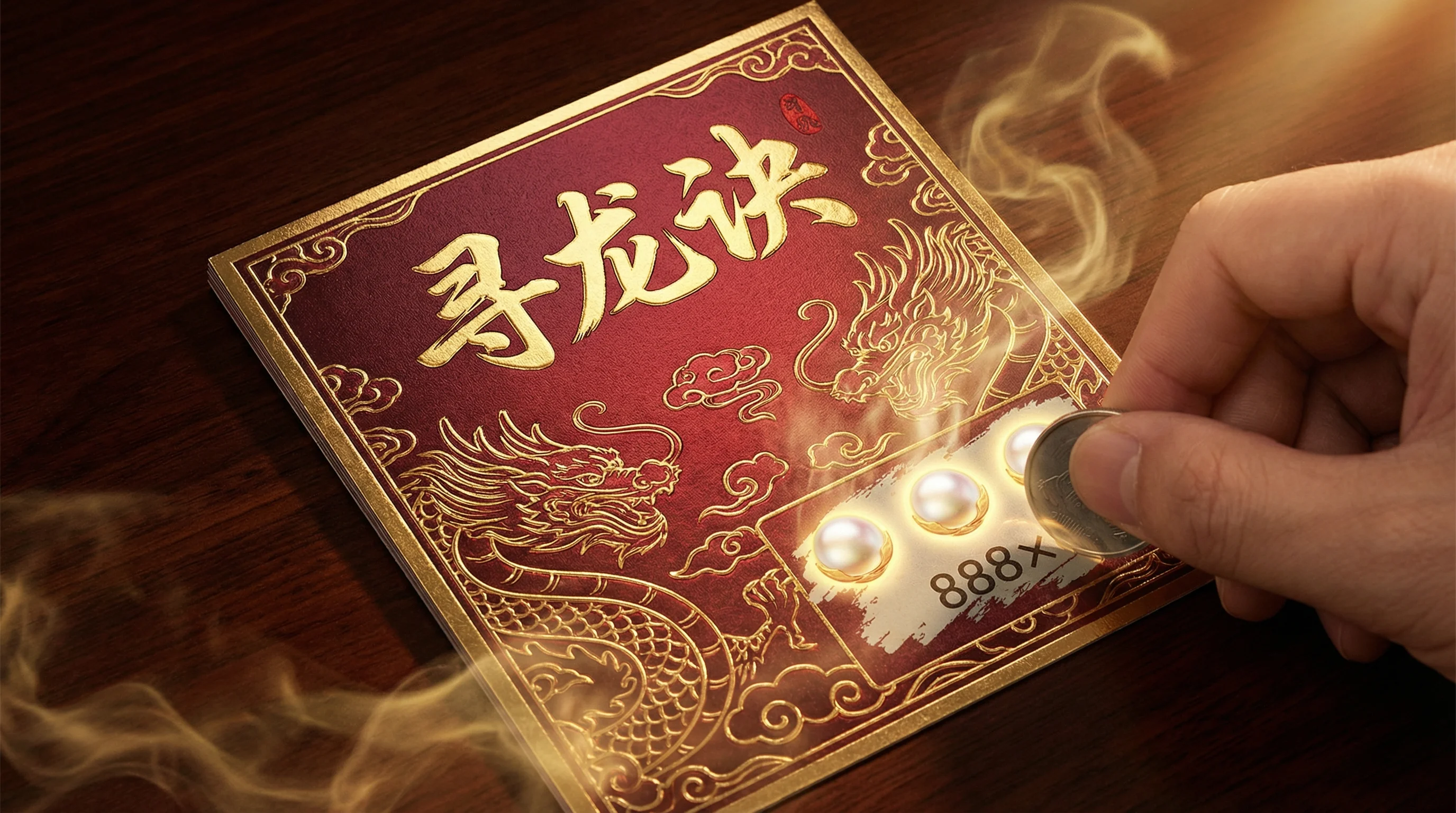 寻龙诀主题刮刮乐卡片，888倍奖金 - 彩票平台