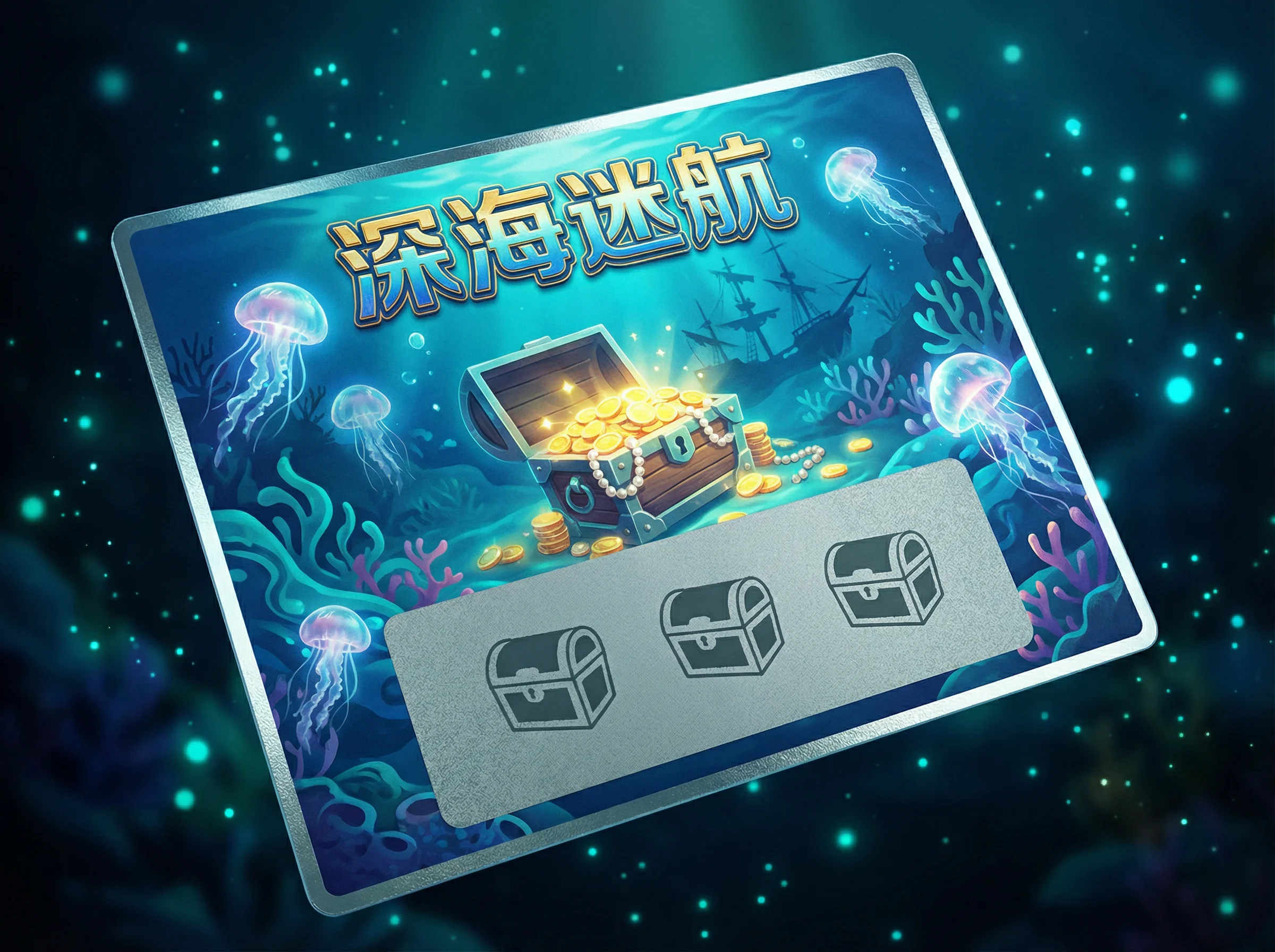 深海迷航概念刮刮乐设计 - 彩票平台